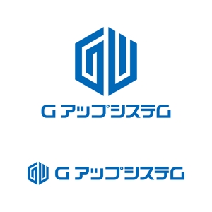 tsujimo (tsujimo)さんのIT化支援・システム開発会社「株式会社Gアップシステム」のロゴ作成依頼への提案
