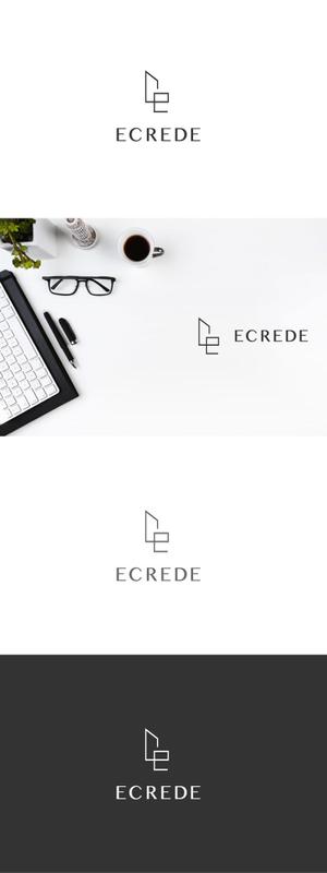 red3841 (red3841)さんの初の自社ブランドマンション「ECREDE」のロゴ作成への提案