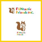 Shiro_Design (Shiro_Design)さんのオンライン幼稚園のFUNtastic Friends INC.のロゴとシンボルマークへの提案