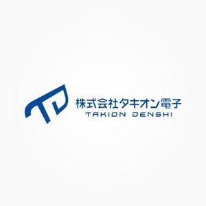 さんの法人向けプリント基板設計製作など電気業界「株式会社タキオン電子」のロゴ作成への提案