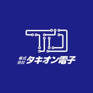 free13さんの法人向けプリント基板設計製作など電気業界「株式会社タキオン電子」のロゴ作成への提案