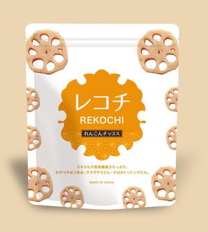 panni ()さんのれんこんチップス「レコチ」のパッケージデザインへの提案