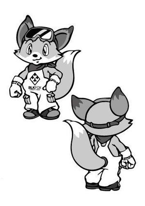 ヘブンイラストレーションズ (heavenillust)さんのサバイバルゲームフィールド「BLKFOX」のマスコットキャラクターを募集への提案