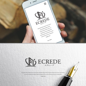 design vero (VERO)さんの初の自社ブランドマンション「ECREDE」のロゴ作成への提案