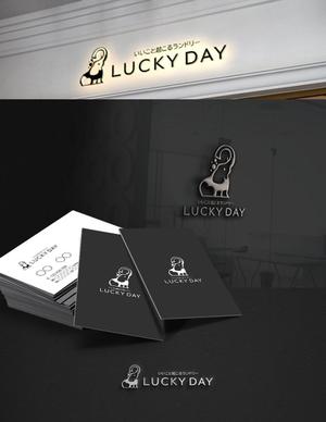 D.R DESIGN (Nakamura__)さんのコインランドリー「LUCKY DAY」のロゴへの提案