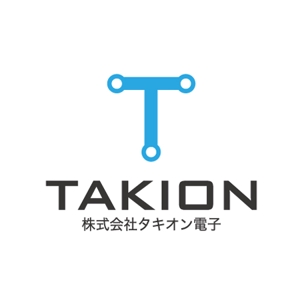 さんの法人向けプリント基板設計製作など電気業界「株式会社タキオン電子」のロゴ作成への提案