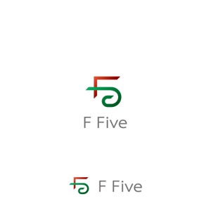biton (t8o3b1i)さんの新しい会社設立の「エフ・ファイブ」のロゴへの提案