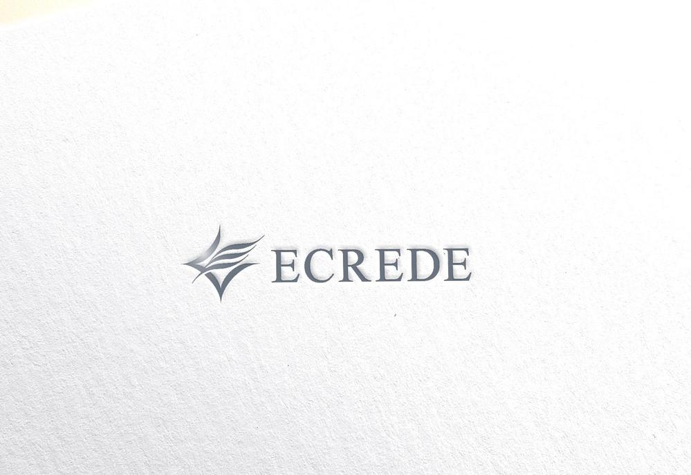 初の自社ブランドマンション「ECREDE」のロゴ作成