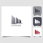 Silver_Design (Silver_Design)さんの初の自社ブランドマンション「ECREDE」のロゴ作成への提案