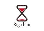 tora (tora_09)さんの美容院「Riga hair」のロゴへの提案