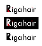 Kei (kkk_ya)さんの美容院「Riga hair」のロゴへの提案