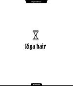 queuecat (queuecat)さんの美容院「Riga hair」のロゴへの提案