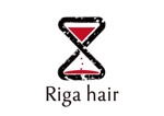 tora (tora_09)さんの美容院「Riga hair」のロゴへの提案