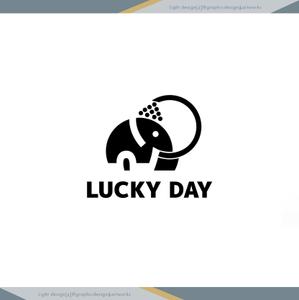 XL@グラフィック (ldz530607)さんのコインランドリー「LUCKY DAY」のロゴへの提案