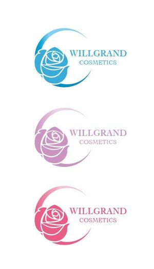 さんの「WILLGRAND　COSMETICS」のロゴ作成への提案