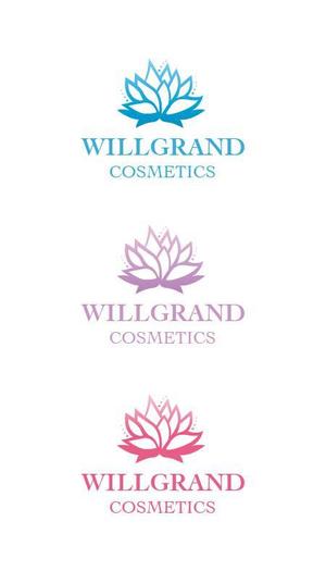 さんの「WILLGRAND　COSMETICS」のロゴ作成への提案