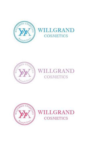 さんの「WILLGRAND　COSMETICS」のロゴ作成への提案
