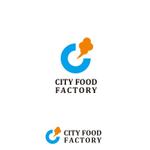 twoway (twoway)さんのレトルト食品のブランド名「CITY FOOD FACTORY」のロゴ＆マークへの提案