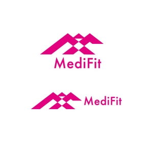manmaru3さんの医療系フィットネスジム「Medifit」のロゴへの提案