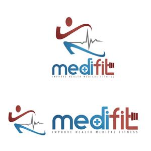 Kang Won-jun (laphrodite1223)さんの医療系フィットネスジム「Medifit」のロゴへの提案