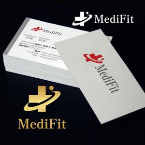 KOZ-DESIGN (saki8)さんの医療系フィットネスジム「Medifit」のロゴへの提案