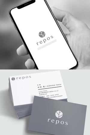 YOO GRAPH (fujiseyoo)さんのオーガニック化粧品サイト『repos』のロゴへの提案