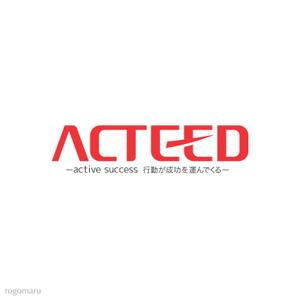 ロゴ研究所 (rogomaru)さんの「株式会社  Acteed   , 株式会社  ACTEED」のロゴ作成への提案