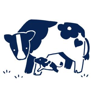 今豊太郎 (104taro)さんの可愛い牛のイラストへの提案