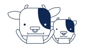 まさきた (masa-kita)さんの可愛い牛のイラストへの提案