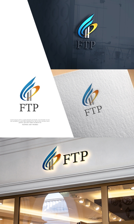 NJONESKYDWS (NJONES)さんの横浜市の不動産会社 FTP株式会社のロゴへの提案