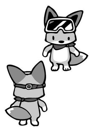 ヘブンイラストレーションズ (heavenillust)さんのサバイバルゲームフィールド「BLKFOX」のマスコットキャラクターを募集への提案