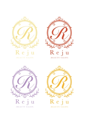 t.oka (king-of-heart)さんのエステサロン「Reju」のロゴへの提案