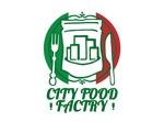 yokoyama (jobuser_yok01)さんのレトルト食品のブランド名「CITY FOOD FACTORY」のロゴ＆マークへの提案