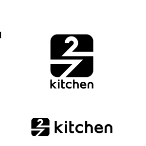 KODO (KODO)さんのサンドウィッチショップ「２/７kitchen（ななぶんのにきっちん）」のロゴへの提案