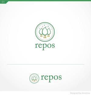 shiromiso  (shiromiso)さんのオーガニック化粧品サイト『repos』のロゴへの提案