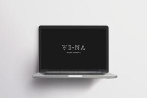 pitari design. (cancan1005)さんのアパレルショップサイト「vi-na」のロゴデザインへの提案