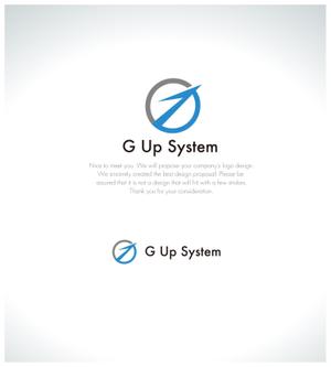 RYUNOHIGE (yamamoto19761029)さんのIT化支援・システム開発会社「株式会社Gアップシステム」のロゴ作成依頼への提案