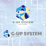 レテン・クリエイティブ (tattsu0812)さんのIT化支援・システム開発会社「株式会社Gアップシステム」のロゴ作成依頼への提案