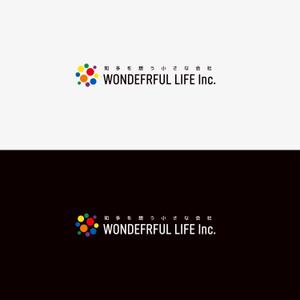 solo (solographics)さんのシャンプーなどを卸す会社「WONDEFRFUL LIFE Inc.」のロゴへの提案