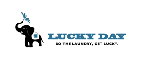 tackkiitosさんのコインランドリー「LUCKY DAY」のロゴへの提案
