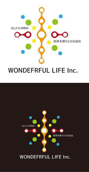 田中　威 (dd51)さんのシャンプーなどを卸す会社「WONDEFRFUL LIFE Inc.」のロゴへの提案