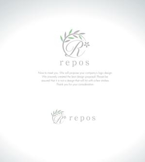 RYUNOHIGE (yamamoto19761029)さんのオーガニック化粧品サイト『repos』のロゴへの提案