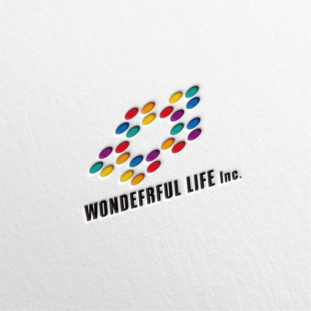 シャンプーなどを卸す会社「WONDEFRFUL LIFE Inc.」のロゴ