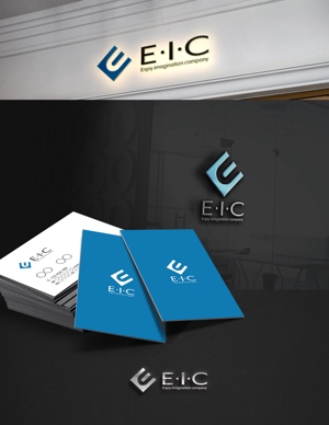 D.R DESIGN (Nakamura__)さんのインストラクター向けコンサルティング会社E・I・Cのロゴへの提案