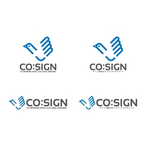 Yolozu (Yolozu)さんのコワーキングスペース「CO:SIGN」のロゴへの提案