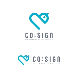 nabe (nabe)さんのコワーキングスペース「CO:SIGN」のロゴへの提案