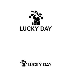 Lily_D (dakir)さんのコインランドリー「LUCKY DAY」のロゴへの提案