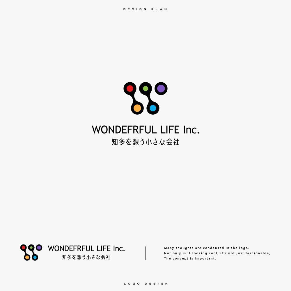 シャンプーなどを卸す会社「WONDEFRFUL LIFE Inc.」のロゴ