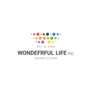 サクタ (Saku-TA)さんのシャンプーなどを卸す会社「WONDEFRFUL LIFE Inc.」のロゴへの提案