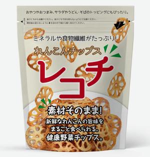 design_studio_be (design_studio_be)さんのれんこんチップス「レコチ」のパッケージデザインへの提案
